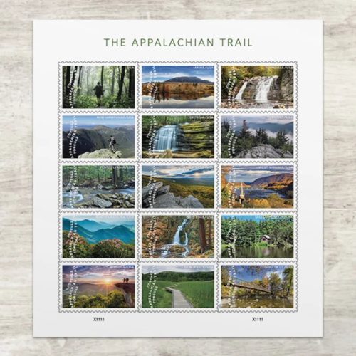 1 2025 The Appalachian Trail Forever First Class Postage Stamps