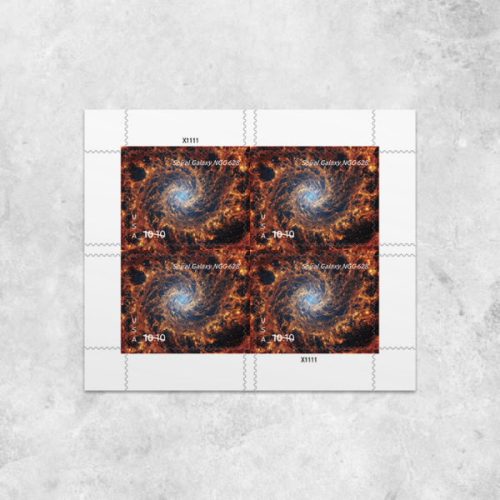 123004-Z0 2025 Spiral Galaxy Priority Mail Postage Stamps