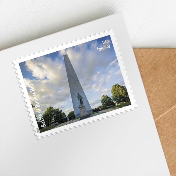 2025 Battlefields of the American Revolution Forever First Class Postage Stamps