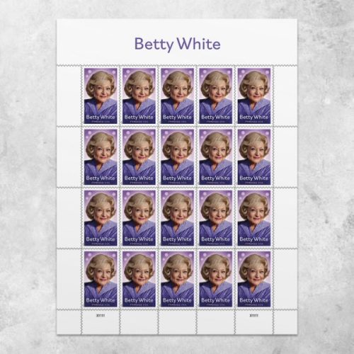 486604-Z0 2025 Betty White Forever First Class Postage Stamps
