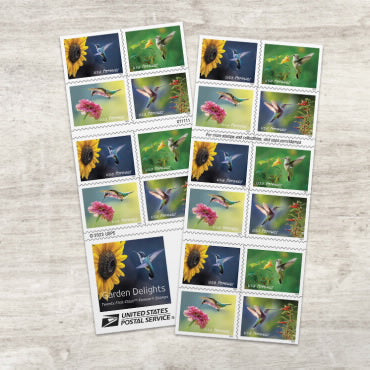 684704-L0_a11b0e6d-0d99-44f3-b4d5-709b6981c40e-1 2024 Garden Delights Forever First Class Postage Stamps