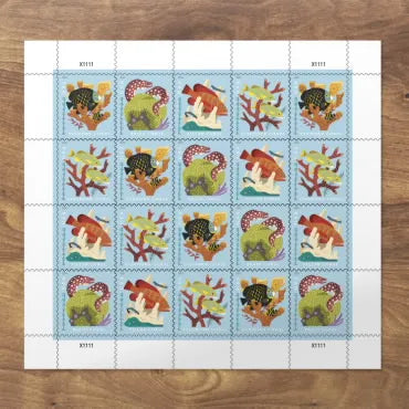 2019 Coral Reefs Forever Postcard Stamps (For Postcard Only)