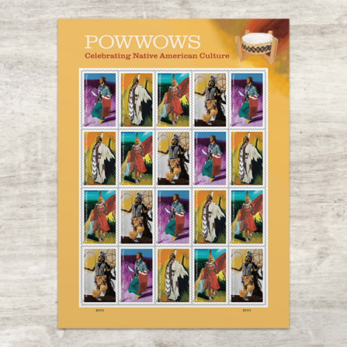 fdceea6d49ef0283cea941418fcc8ca 2025 PoWWoWs Forever First Class Postage Stamps