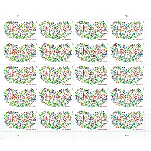 2014 Yes, I Do Two Ounce First Class Postage Stamps